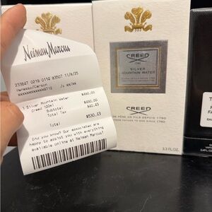 Creed Silver Mountain Water Fragrance